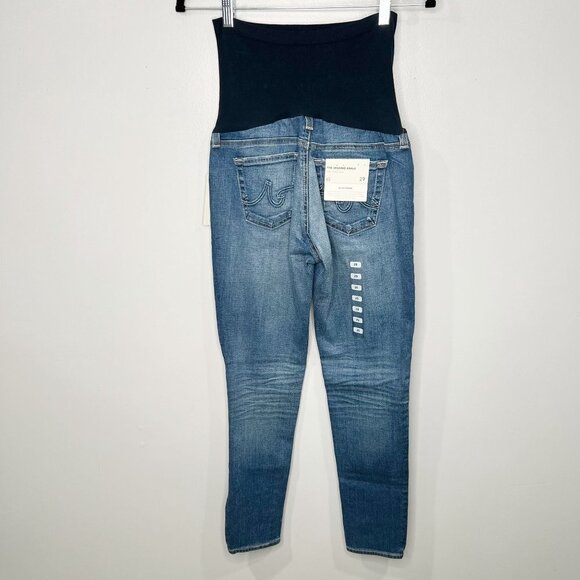 Adriano Goldschmied AG Maternity The Legging Ankle Jeans 18Y NWT Size 29 A3 - Picture 6 of 11